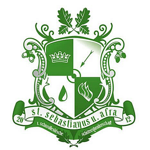 Das Wappen der Bruderschaft Afra